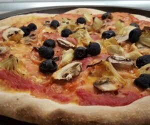 Capricciosa pizza