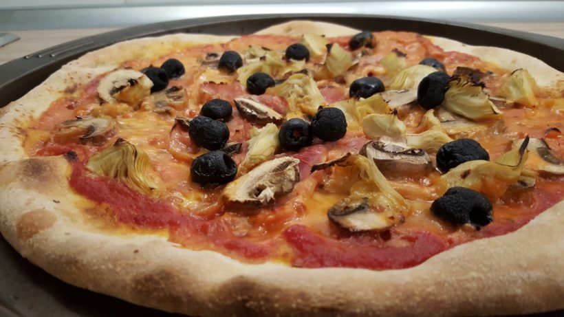 Capricciosa pizza