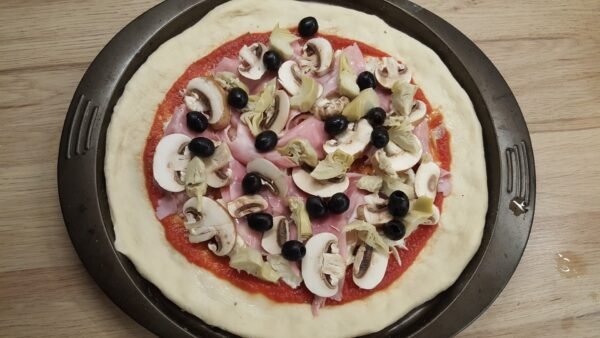 Capricciosa pizza rezept 9