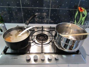 Italienisches risotto kochen 1