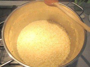 Italienisches risotto kochen 5