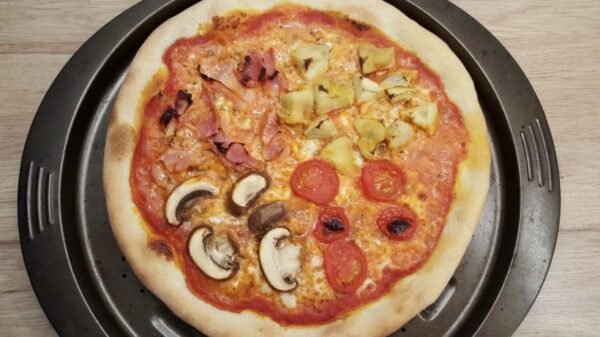 Vier jahreszeiten pizza rezept