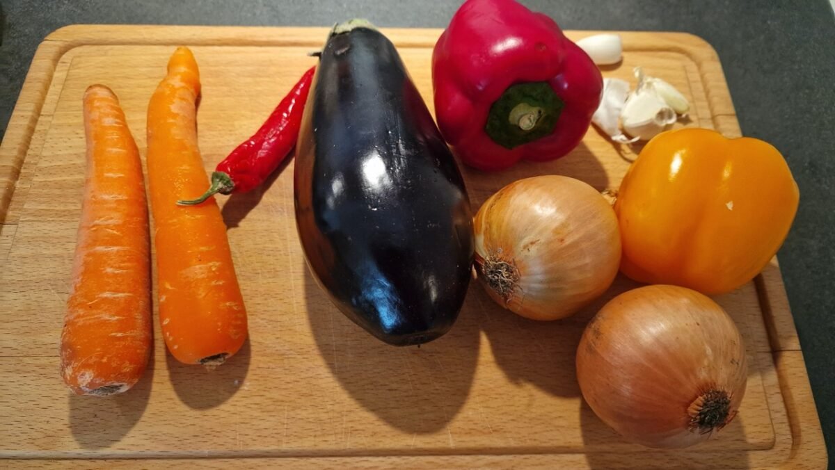 Chili sin carne Gemüse Zutaten