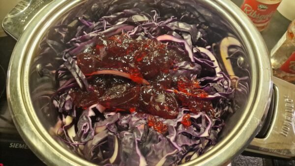 Dänischer Rotkohl mit Johannisbeergelee