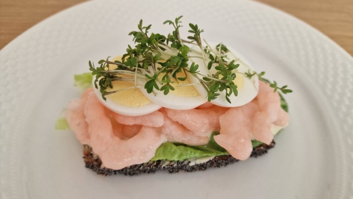Garnelen-Ei Smorrebrod