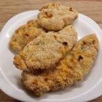 Hähnchenschnitzel in der Heißluftfritteuse Haenchen schnitzel airfryer