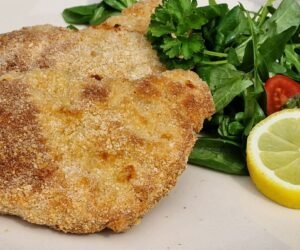 Panierte koteletts in der heissluftfritteuse masolata