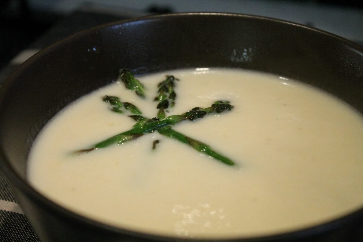 Spargelcremesuppe