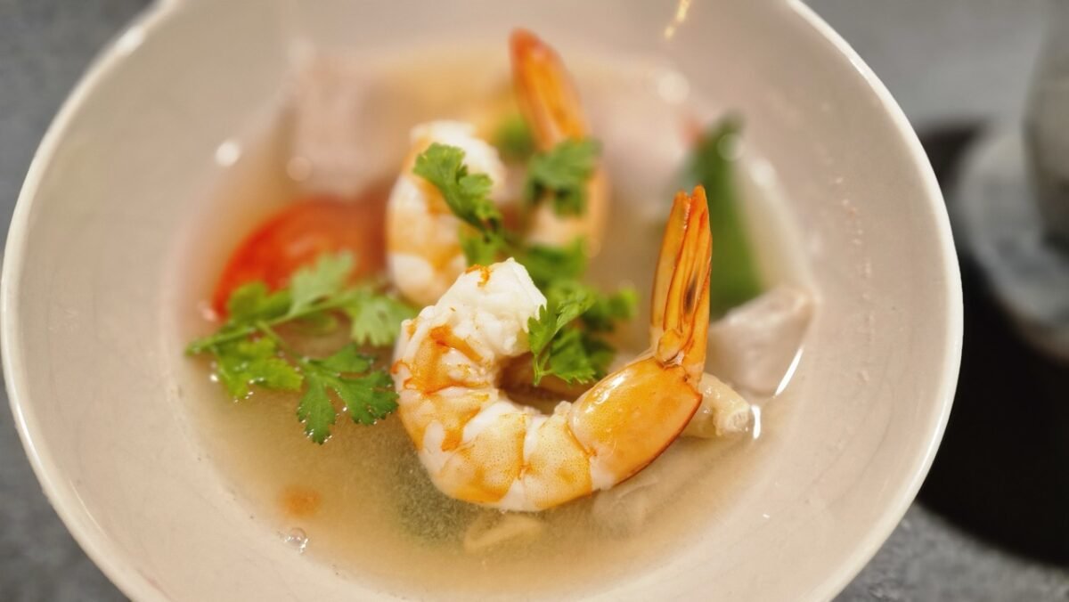 Tom Yum Nahaufnahme