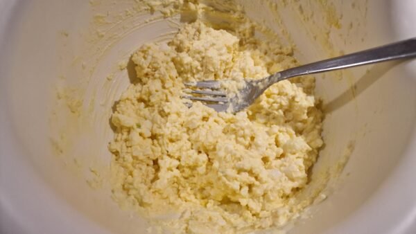 Eiersalat mit Mayonnaise Zubereitung 5