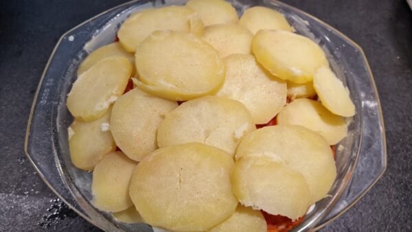 einfacher ungarischer Kartoffelauflauf Zubereitung 8