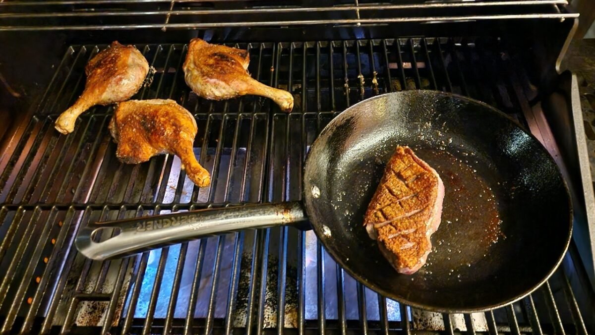Entenkeule Entenbrust grillen