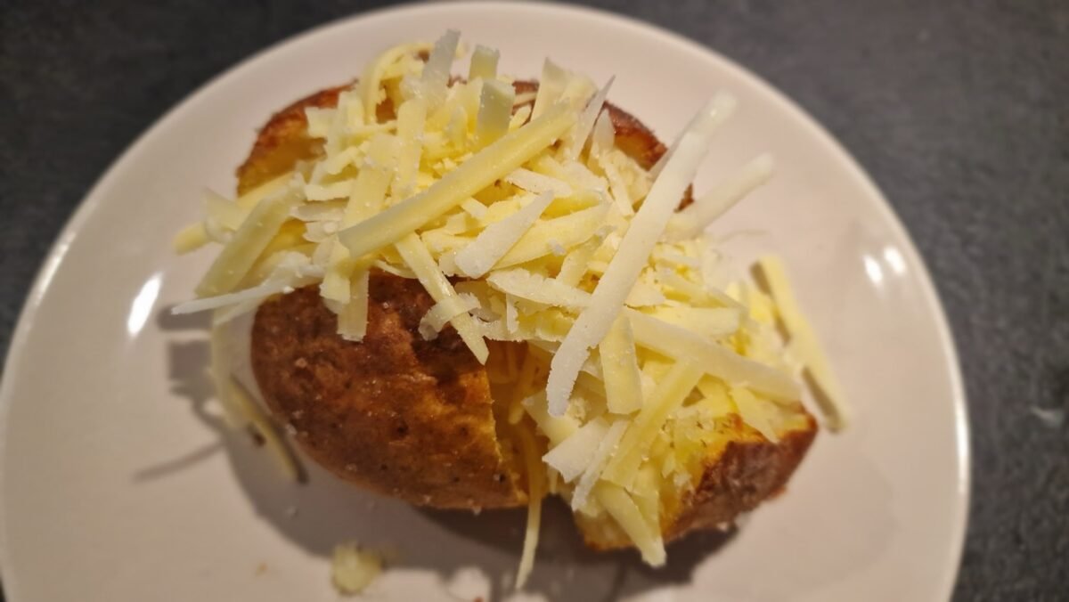 Ofenkartoffeln mit Käse