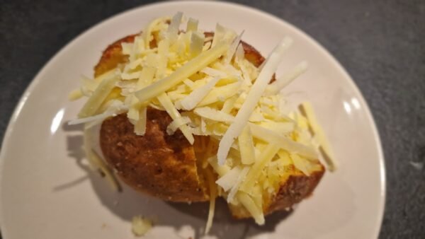 Ofenkartoffeln mit Käse