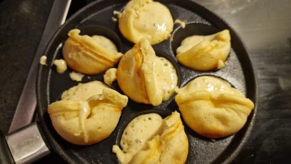 Æbleskiver backen 3
