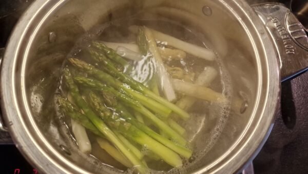 Stjerneskud Spargel kochen