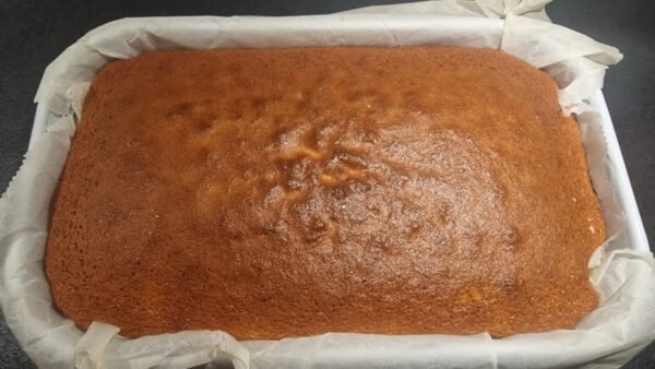 Kuchenboden nach dem ersten Backen