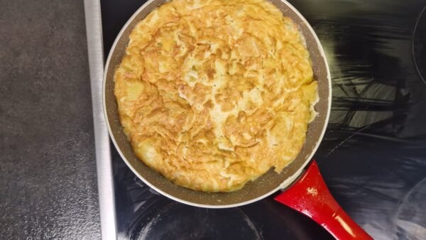 Zubereitung von Tortilla de patatas, Schritt 11